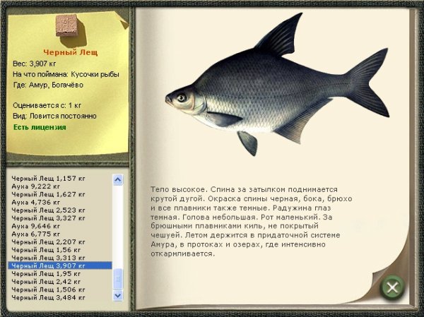 Русская рыбалка 3.0 коды